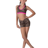 25004 Criss Cross Print Top
